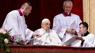El Papa clamó por libertad religiosa y paz mundial