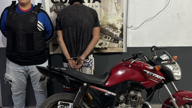 Raid delictivo por distintos barrios terminó con dos personas detenidas