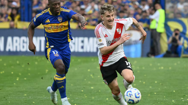 River vs. Boca: horario del Superclásico y posibles formaciones