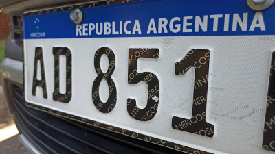 La "nueva normalidad" sin chapas patente