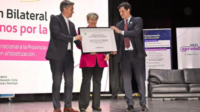 ONG destaca avances provinciales en alfabetización inicial