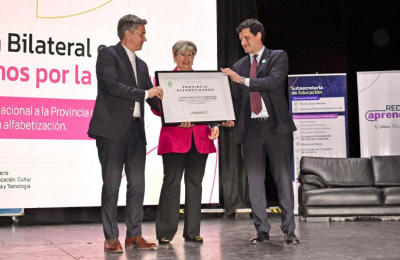 ONG destaca avances provinciales en alfabetización inicial