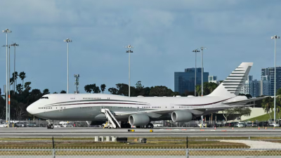 Así es el Boeing 747 de lujo que Trump aceptará de la familia real de Qatar