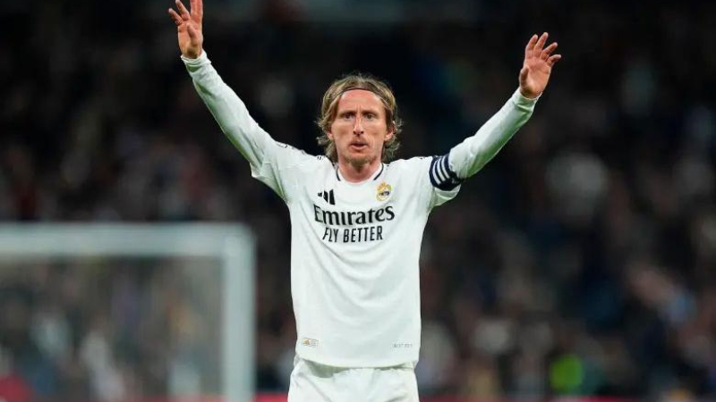 Luka Modric anunció su salida del Real Madrid