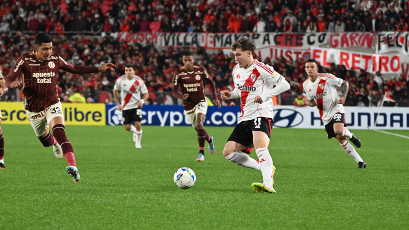 River empató 1 a 1 y terminó puntero en su grupo