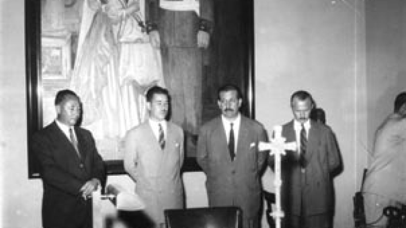 Felipe Gallardo asumía el 4 de junio de 1953 como primer gobernador de la Provincia del Chaco 