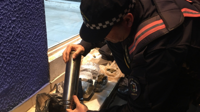 La Caminera incautó droga y hojas de coca en dispositivos de control