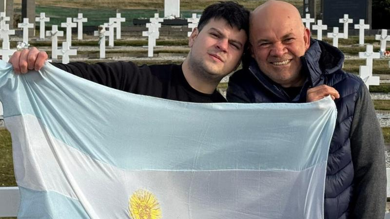 Aldo Leiva, excombatiente, regresó a las Islas Malvinas 43 años después