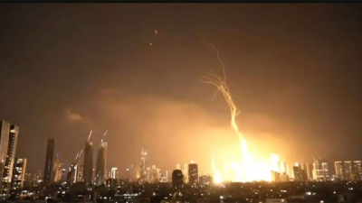 Irán lanzó un ataque con misiles sobre Tel Aviv y Jerusalén