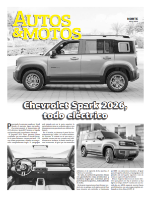 Chevrolet Spark 2026, todo eléctrico