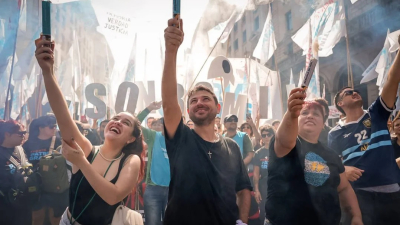 Grabois cargó contra Espert: "Fue a esconderse abajo de la pollera de mamá estado"