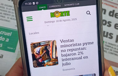 NORTE lidera las principales mediciones entre los medios digitales del Chaco