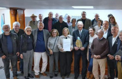 La trayectoria del "Puma" Pirota fue reconocida por la Cámara de Diputados