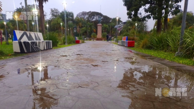 La tormenta de Santa Rosa llegó y amenaza con quedarse