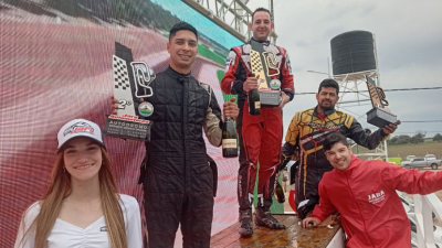 Kloster en la técnica de la Clase 1 y Carinelli y Frontalini en el TC Chaqueño