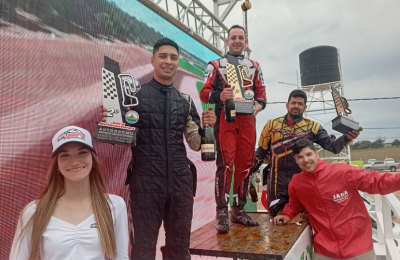 Kloster en la técnica de la Clase 1 y Carinelli y Frontalini en el TC Chaqueño