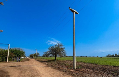 Más de 40 familias de Napenay tendrán energía eléctrica