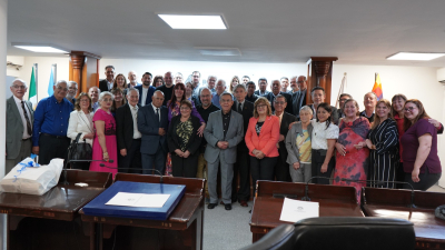 Homenaje a pastores evangélicos en la Cámara de Diputados