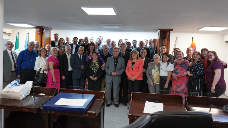 Homenaje a pastores evangélicos en la Cámara de Diputados