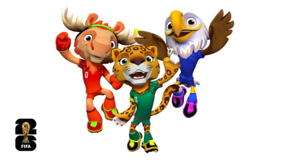 La FIFA presentó las mascotas para el evento ecuménico