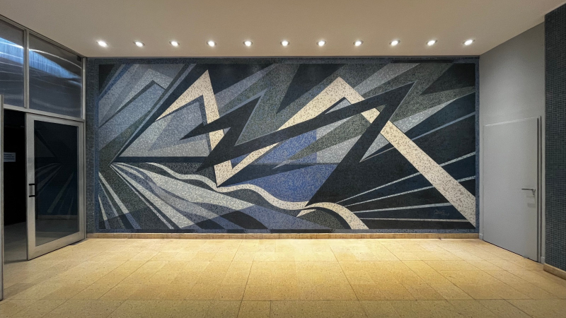 Exhibirán al público la obra Empuje de Emilio Pettoruti
