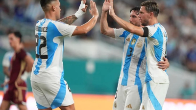 La Selección argentina consiguió un discreto triunfo 1-0 ante Venezuela