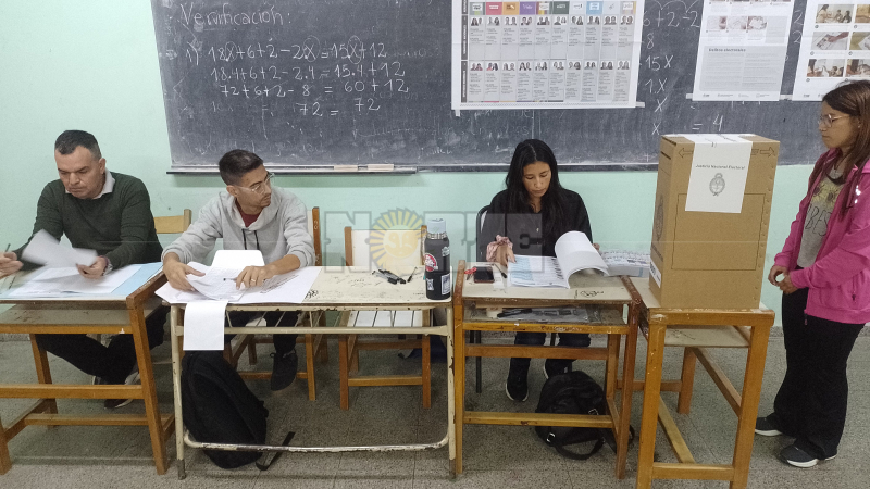 Hasta las 12, votó el 22,5 por ciento del padrón en el Chaco
