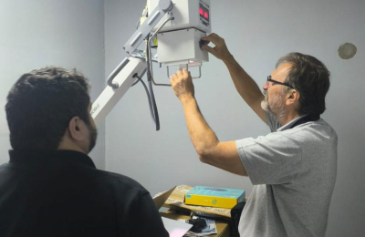 Realizaron pruebas de radiodosimetría en el Hospital Escuela Veterinario de Uncaus