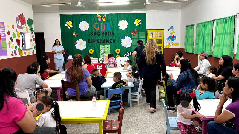 Talleres sobre salud bucodental en Formosa
