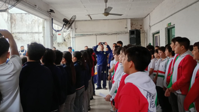Coros escolares se reúnen en el Domo del Centenario para celebrar la música y la cultura italiana