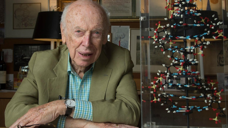 Murió James Watson, descubridor de la estructura del ADN