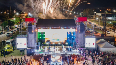 Irina Marinof es la reina de la Fiesta Nacional del Algodón