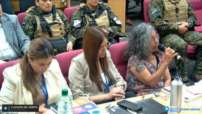 Marcela Acuña pidió la intervención del Poder Judicial