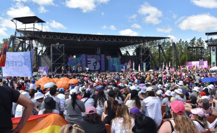 Sindicatos convocan a interesadas en ir a Córdoba por el encuentro de mujeres