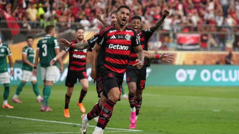 Flamengo venció 1-0 a Palmeiras en Perú y conquistó su cuarta Copa Libertadores