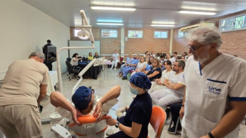 Odontólogos del Chaco se capacitan en un sistema inédito de sedación