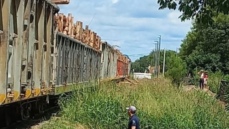 Operativo policial por intento de saqueo a formación ferroviaria