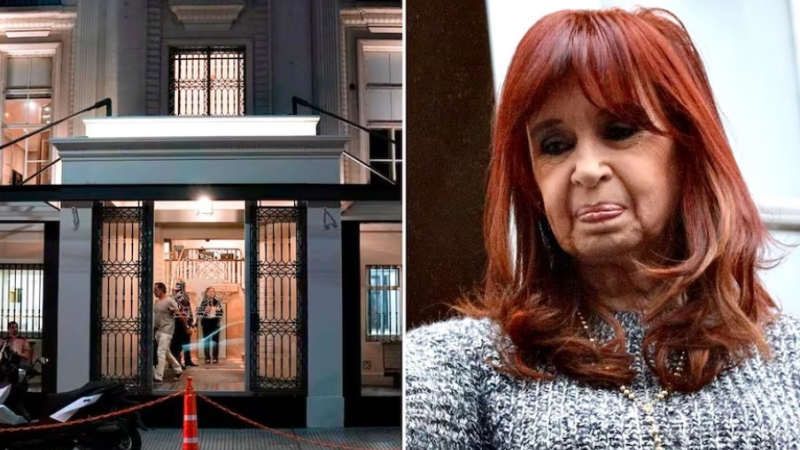 Operaron a Cristina Kirchner por una apendicitis y permanece en recuperación