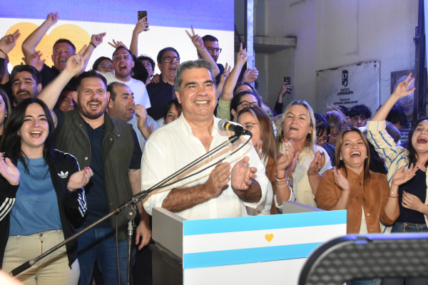Resultado de las elecciones legislativas 2025 en la sede del PJ.