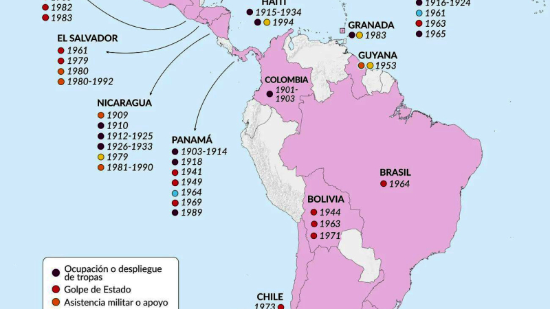 Reacciones globales: de la condena al respaldo 