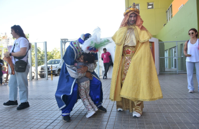 Los Reyes Magos llevaron ilusión y regalos al Hospital Pediátrico de Resistencia