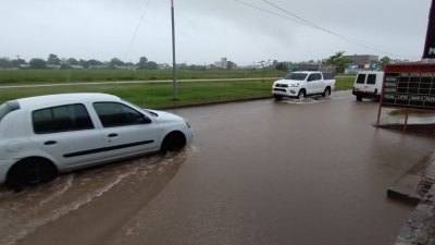 Las lluvias generaron pocos inconvenientes en Sáenz Peña