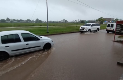 Las lluvias generaron pocos inconvenientes en Sáenz Peña