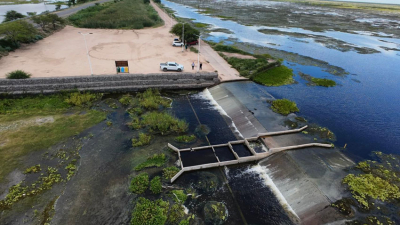 Pobladores destacan las obras realizadas por el Gobierno provincial para reforzar las barreras de contención