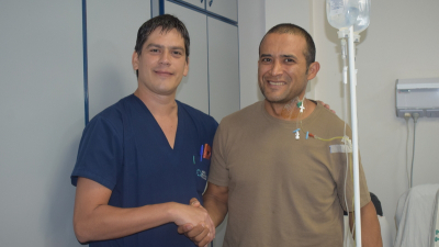 Salvaron la vida de un paciente con un tumor poco frecuente