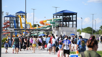 Récord en el Parque Acuático: 20.600 personas asistieron este domingo