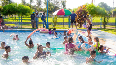 "Generamos las posibilidades de que más chicos puedan recrearse y disfrutar del verano"