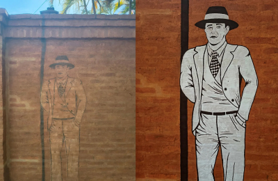 Revancha del arte genuino y la historia del ‘zorzal criollo’ retratado en una esquina resistenciana