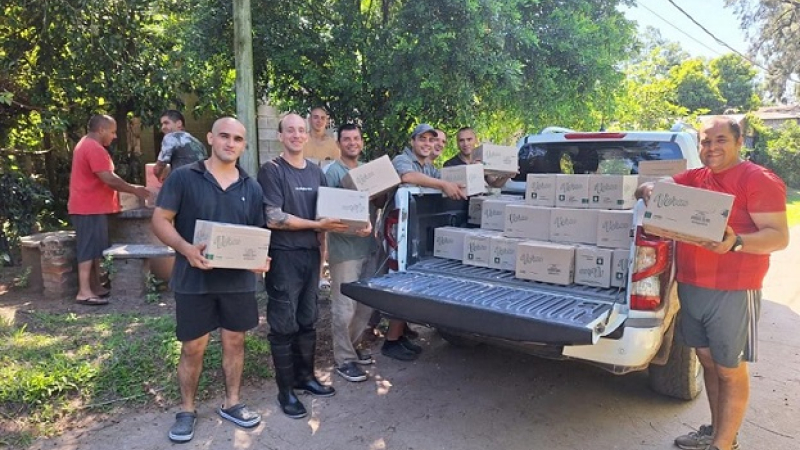 Ciudad Limpia entregó en enero más de 2.600 kilos de donaciones