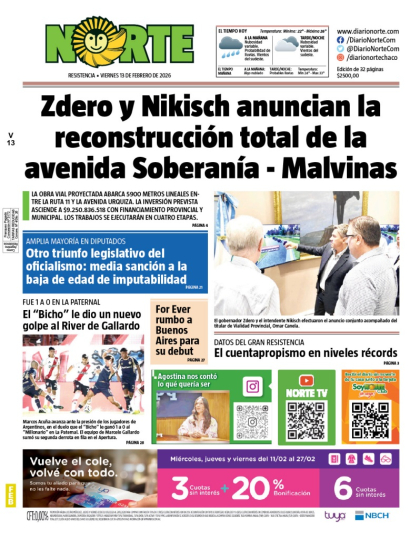 Edición del 13-02-2026